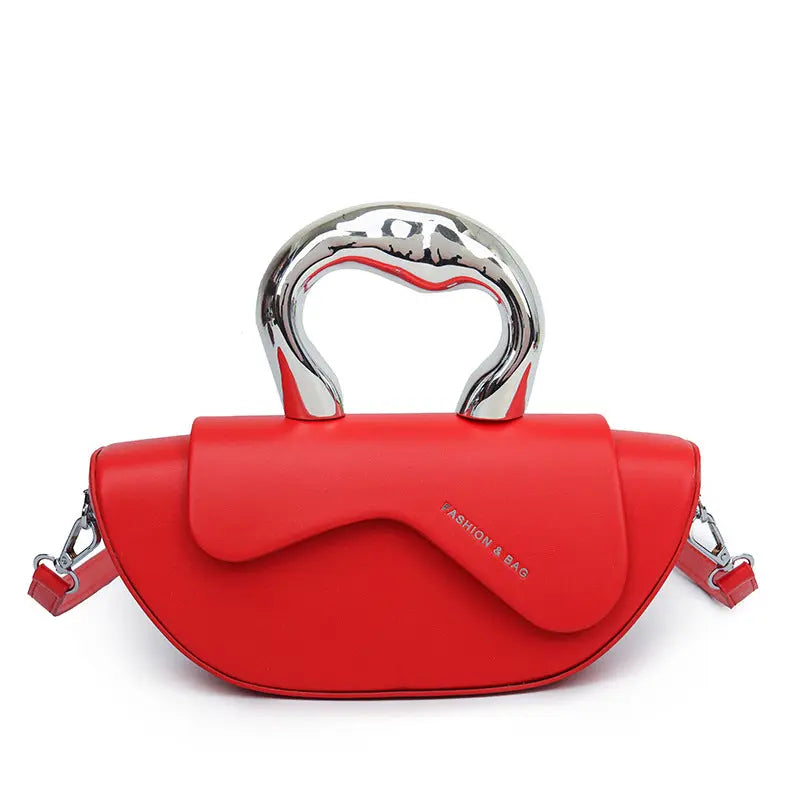 Bolso de axila con letras para desplazamientos de nicho francés, textura versátil de verano para mujer, bolso cruzado de un solo hombro con bola de masa eprolo
