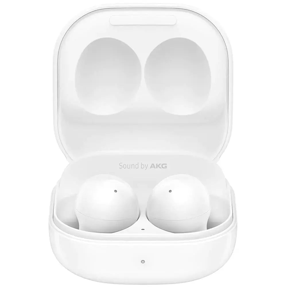 Auriculares inalámbricos Samsung Galaxy Buds2 con cancelación de ruido, sonido ambiental, Bluetooth, ligeros, ajuste cómodo, control táctil, versión internacional (blancos) (renovados) - Skinluminova