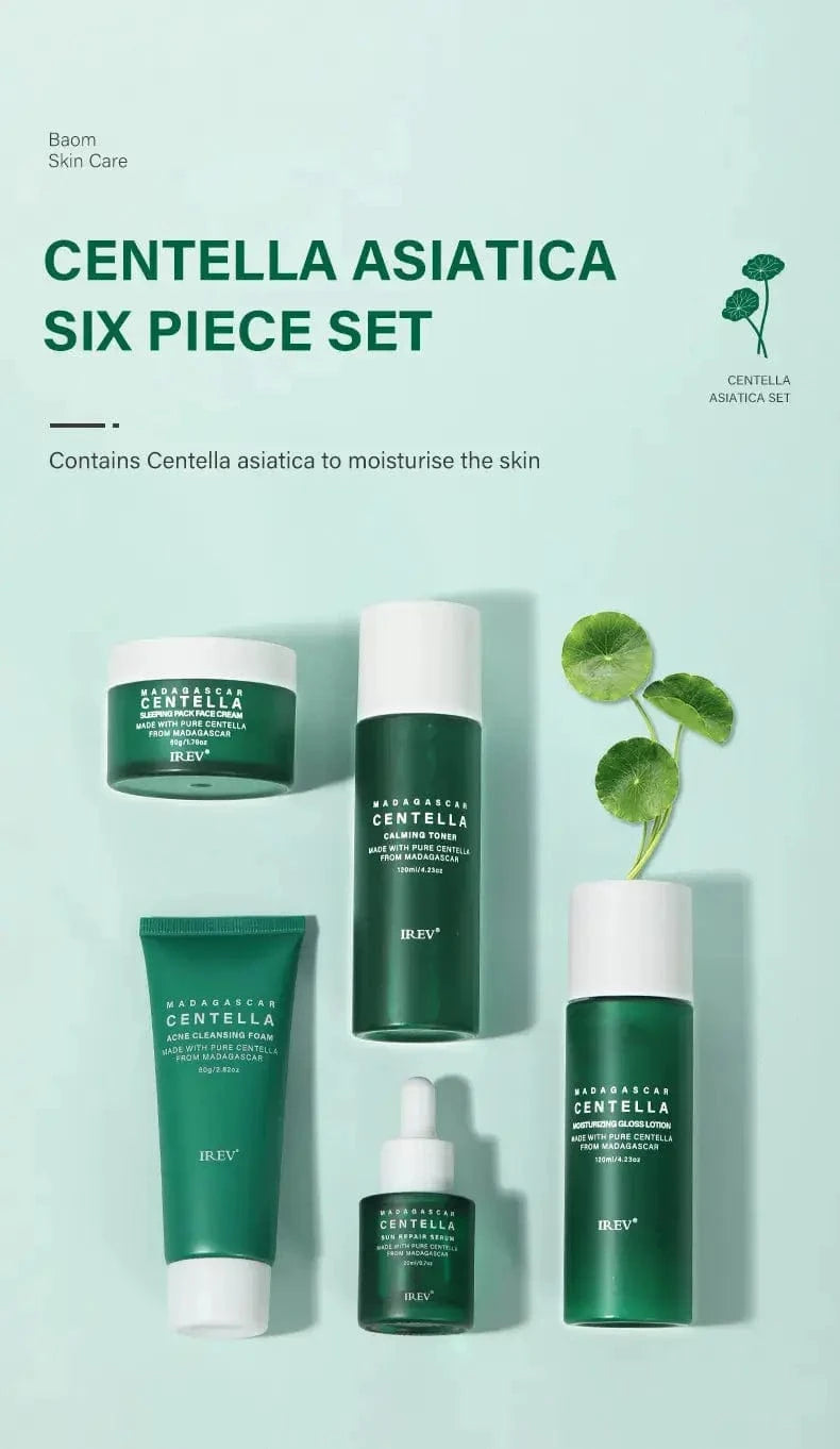 Light Gray Kit Facial con Centella Asiática – Repara y calma tu piel naturalmente