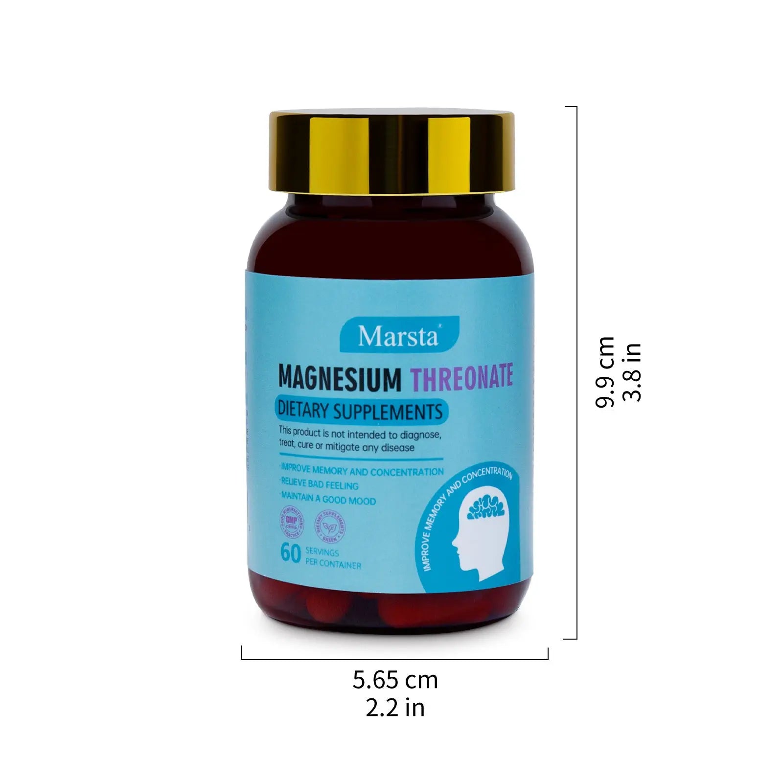 Cápsulas de sudonato de magnesio eprolo
