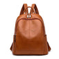 Mochila de cuero para mujer Skinluminova