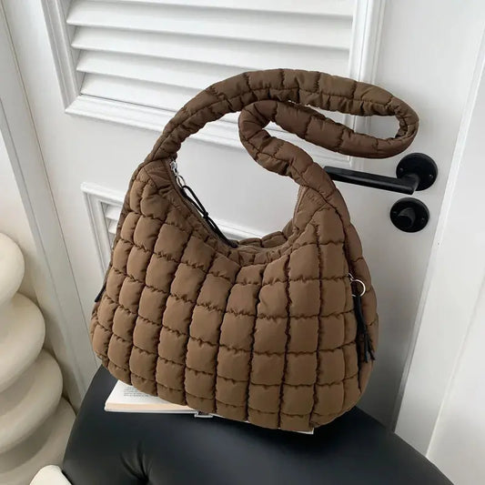 Bolso bandolera plisado con burbujas y nubes Skinluminova