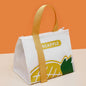 Bolsa de almuerzo portátil de gran capacidad, sencilla y a la moda, gruesa, impermeable, bolsa aislante eprolo