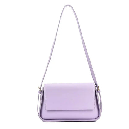 Bolso de hombro Bolso de mujer de moda Nuevo PU de color sólido Bolso cuadrado pequeño Bolso de mensajero de axila simple de moda eprolo