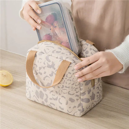 Bolsa de aislamiento con diseño de tinta creativa para exteriores, bolsa de almuerzo, bolsa de almuerzo, bolsa de viaje, bolsa de picnic, bolsa de almuerzo eprolo
