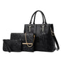 Conjunto de 3 bolsos de mano para mujer de moda Skinluminova