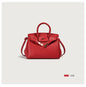 Bolsos de mano de cuero Pu para mujer, bolsos de mano veganos con asa superior, bolsos clásicos femeninos de lujo eprolo