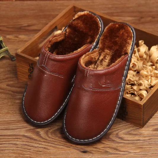 Pantuflas de algodón antideslizantes para uso doméstico Skinluminova