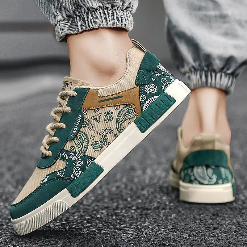 Zapatos de lona con diseño de nicho pequeño para adolescentes, deportivos, de talla grande eprolo
