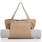 Bolsa de esterilla de yoga Pilates Bolso de lona Equipo de ejercicio al aire libre Bolsa de hombro de esterilla de yoga de viaje - Skinluminova
