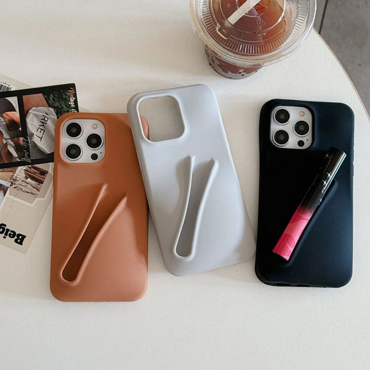 Puede contener lápiz labial, esmalte de labios, iPhone 15, funda para teléfono móvil Apple 14, 13 tridimensional, 12 de silicona eprolo
