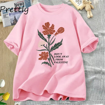 No apartes la vista de las camisetas con diseño de flores eprolo