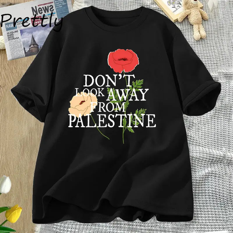 No apartes la vista de las camisetas con diseño de flores eprolo
