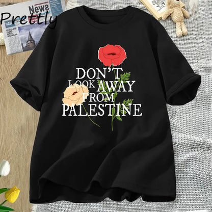 No apartes la vista de las camisetas con diseño de flores eprolo