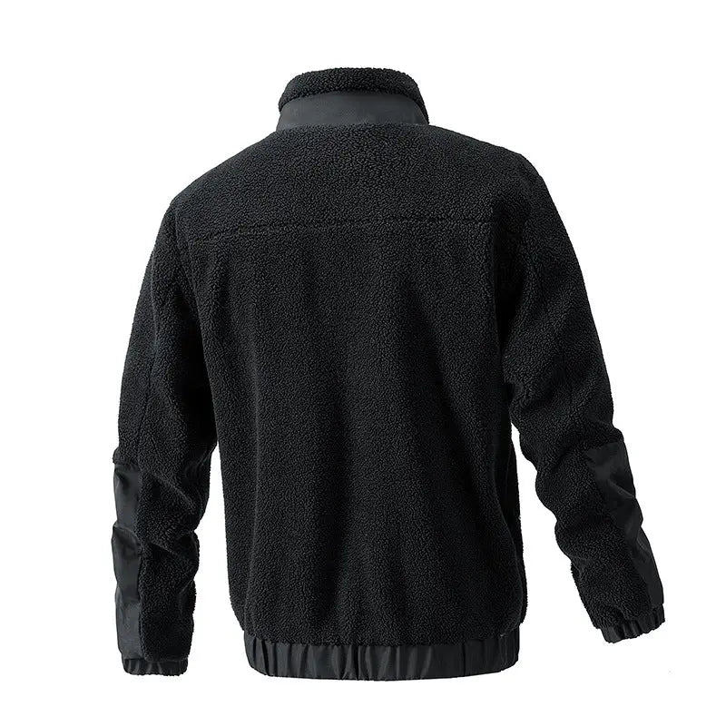 Chaqueta de Cuello Alto para Hombre – Extragrande y con Bolsillos eprolo