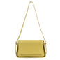 Bolso de hombro Bolso de mujer de moda Nuevo PU de color sólido Bolso cuadrado pequeño Bolso de mensajero de axila simple de moda eprolo