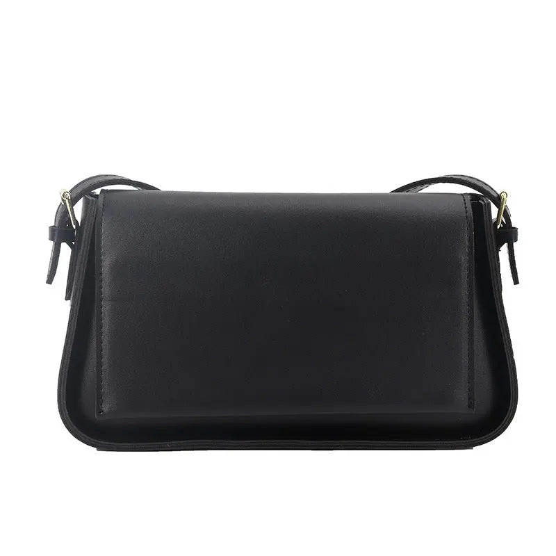 Bolso de hombro Bolso de mujer de moda Nuevo PU de color sólido Bolso cuadrado pequeño Bolso de mensajero de axila simple de moda eprolo