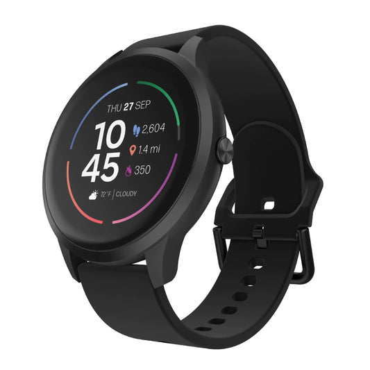 iTouch Sport 4 Smartwatch - Monitor de actividad física, monitor de ritmo cardíaco, esfera personalizable, monitor de actividad y calorías, más de 100 modos deportivos y conectividad Bluetooth. Skinluminova