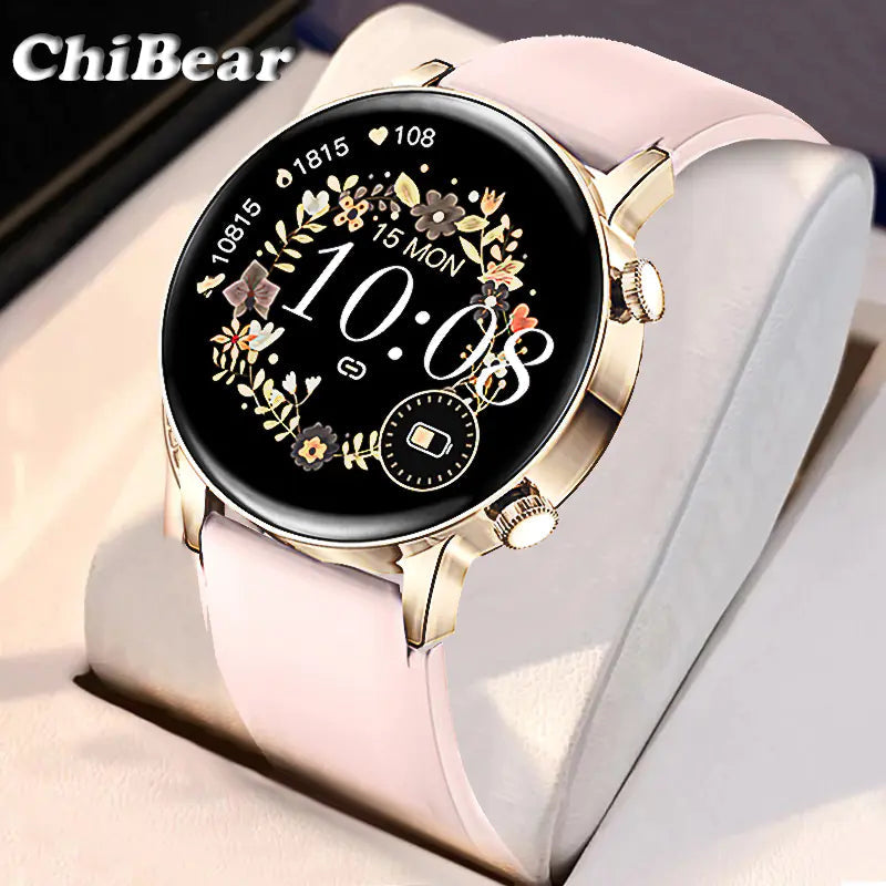Reloj inteligente Bluetooth para mujer con pantalla AMOLED Skinluminova