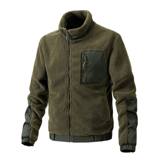 Chaqueta de Cuello Alto para Hombre – Extragrande y con Bolsillos eprolo