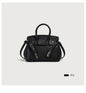 Bolsos de mano de cuero Pu para mujer, bolsos de mano veganos con asa superior, bolsos clásicos femeninos de lujo eprolo