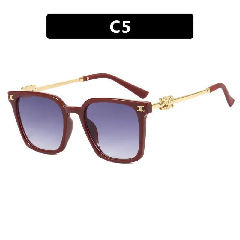 Nuevas gafas de sol cuadradas para mujer con protección UV avanzada y gafas de sol para fotografía de celebridades de Internet eprolo