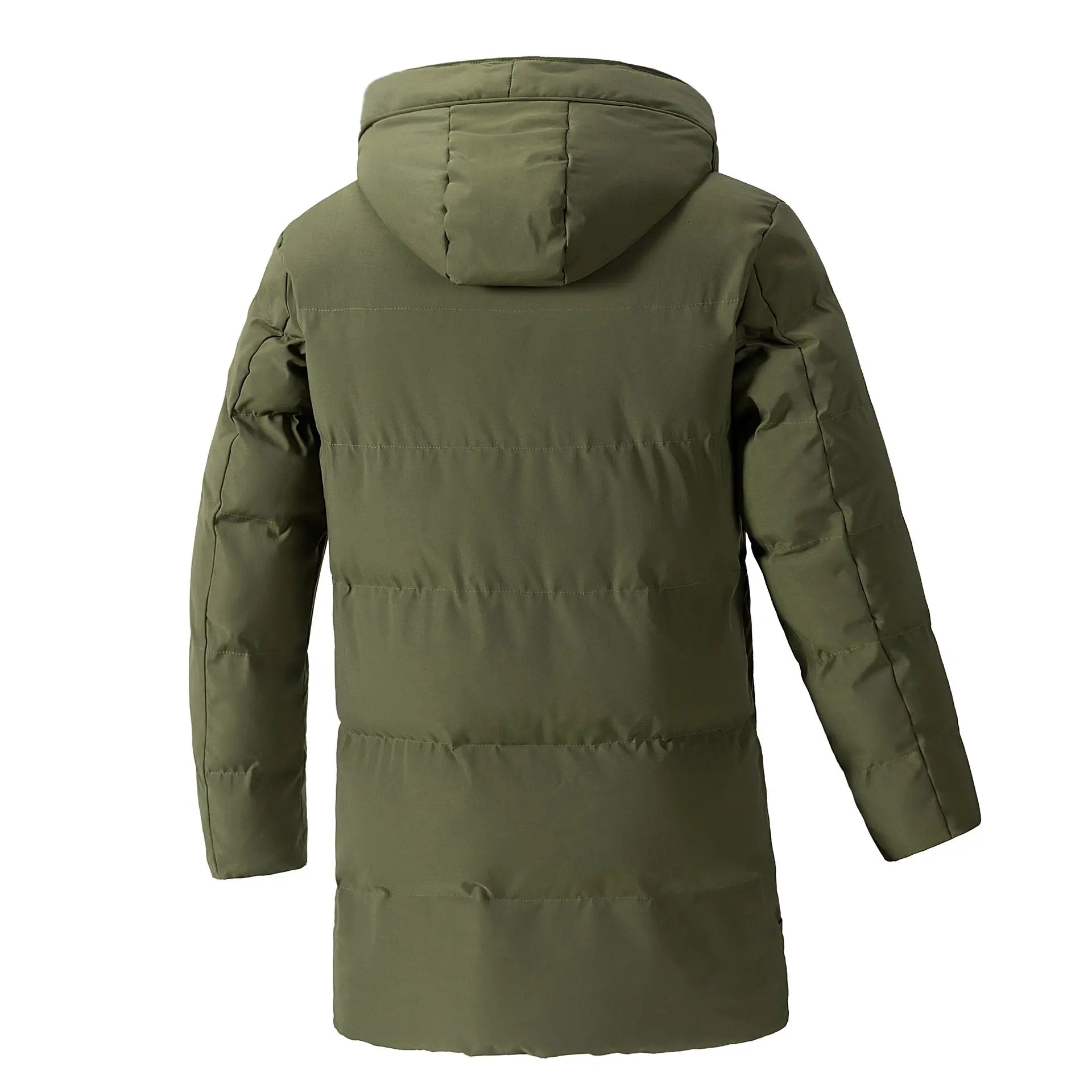 Chaqueta de algodón sencilla de invierno de talla grande para hombre, versión coreana, chaqueta de algodón cálida versátil de moda informal, de longitud media para hombre eprolo