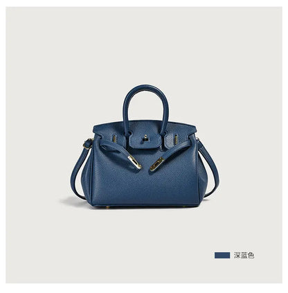 Bolsos de mano de cuero Pu para mujer, bolsos de mano veganos con asa superior, bolsos clásicos femeninos de lujo eprolo