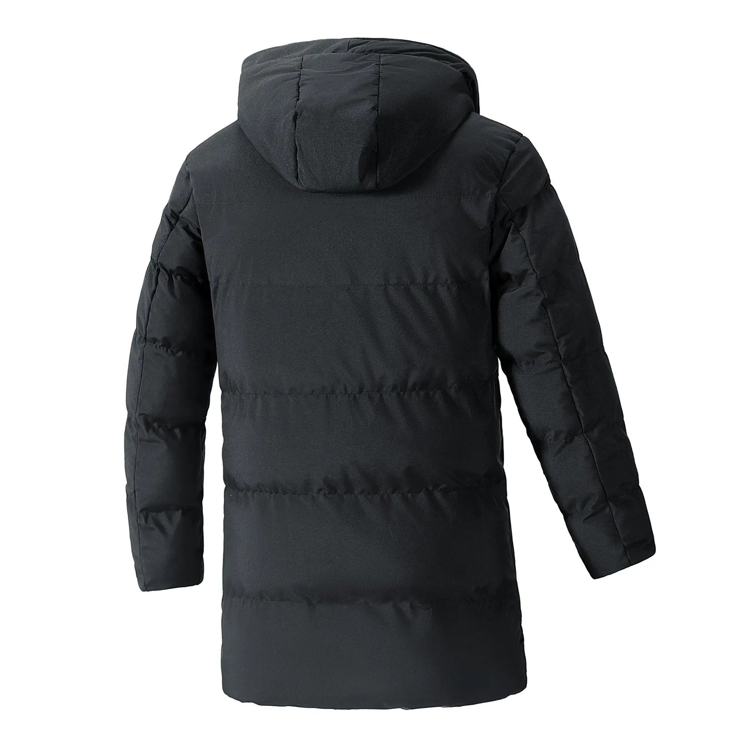 Chaqueta de algodón sencilla de invierno de talla grande para hombre, versión coreana, chaqueta de algodón cálida versátil de moda informal, de longitud media para hombre eprolo