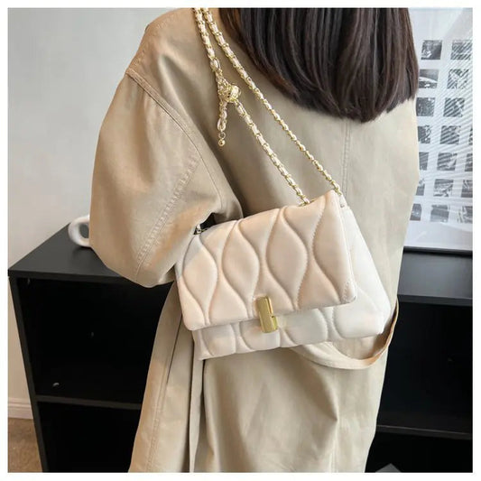 Bolso bandolera retro versátil de un solo hombro para mujer Skinluminova