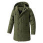 Chaqueta de algodón sencilla de invierno de talla grande para hombre, versión coreana, chaqueta de algodón cálida versátil de moda informal, de longitud media para hombre eprolo
