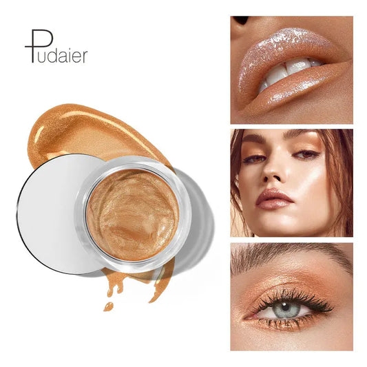 Pudaier Rubor Líquido y Sombra 2 en 1 – 10 Colores Brillantes eprolo