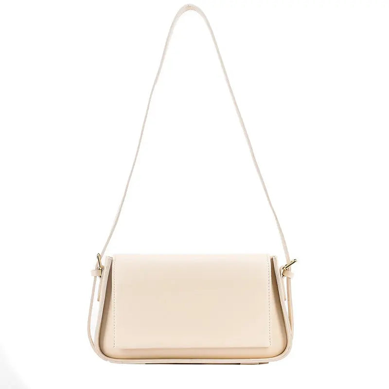 Bolso de hombro Bolso de mujer de moda Nuevo PU de color sólido Bolso cuadrado pequeño Bolso de mensajero de axila simple de moda eprolo