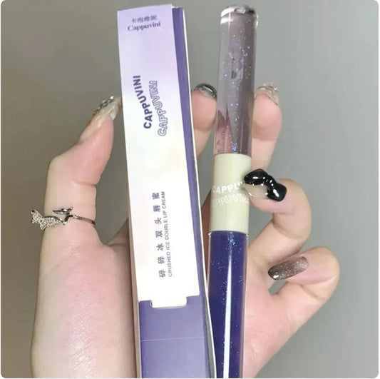 Brillo de labios de doble cristal Skinluminova