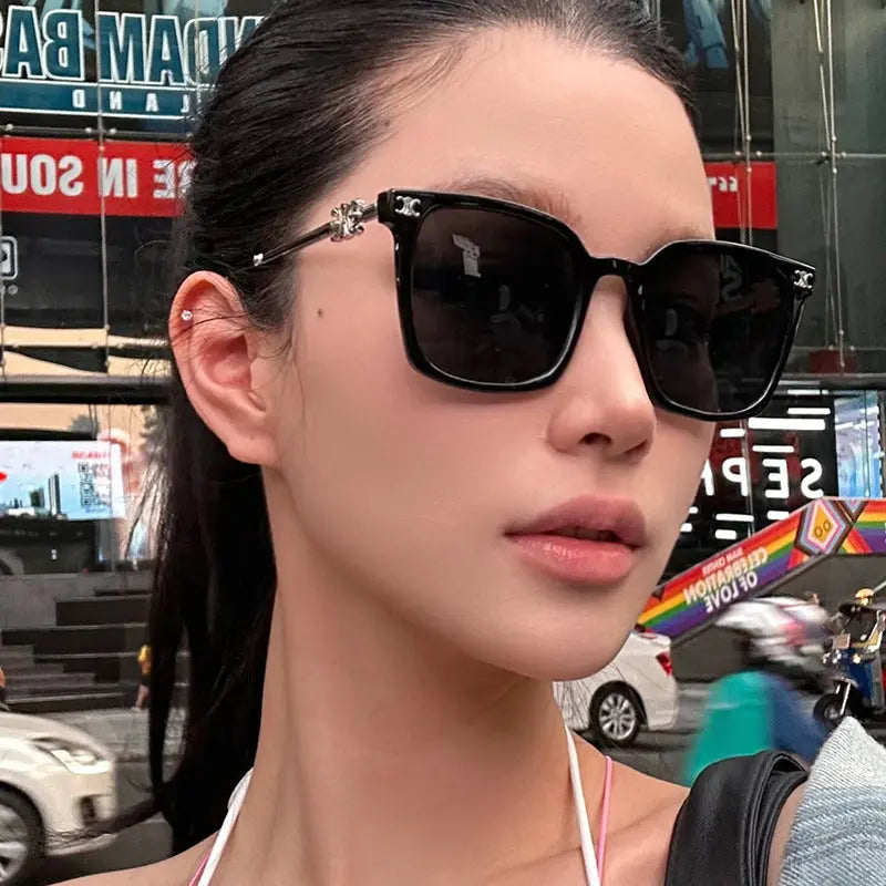 Nuevas gafas de sol cuadradas para mujer con protección UV avanzada y gafas de sol para fotografía de celebridades de Internet eprolo
