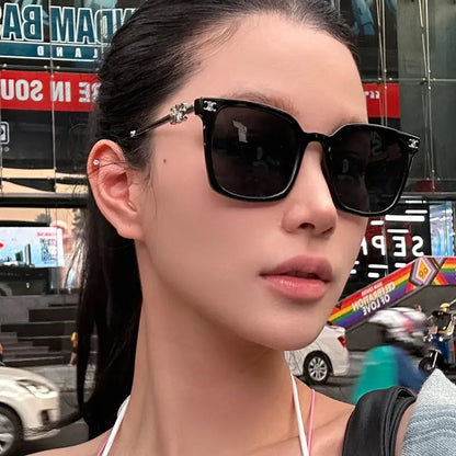 Nuevas gafas de sol cuadradas para mujer con protección UV avanzada y gafas de sol para fotografía de celebridades de Internet eprolo