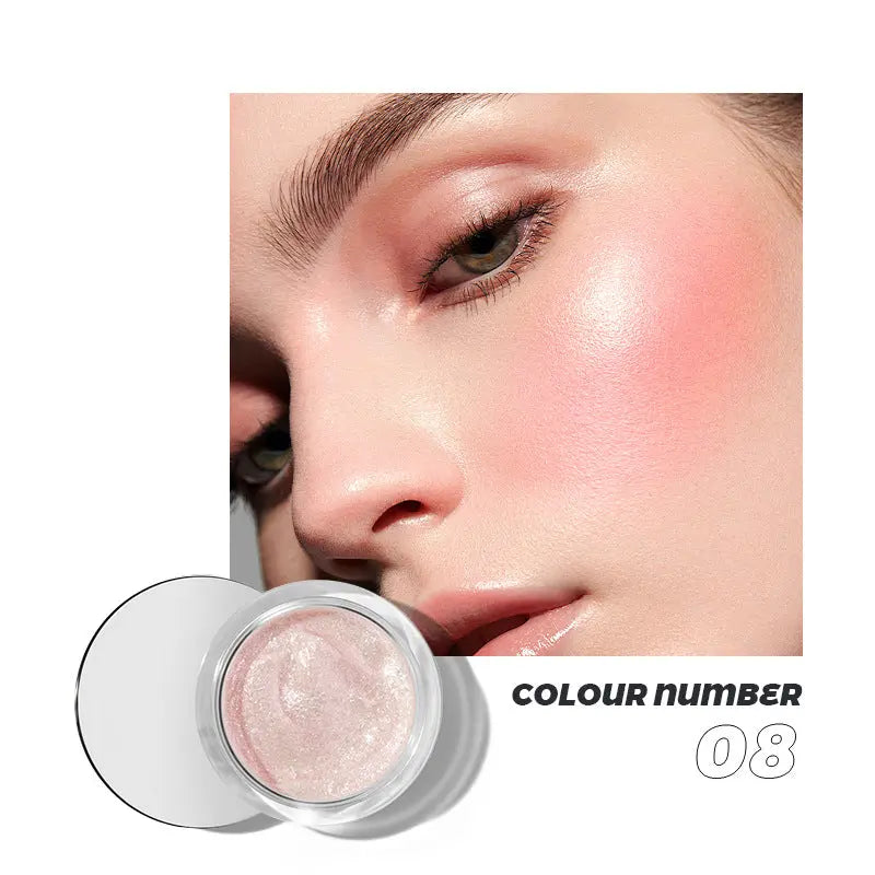 Pudaier Rubor Líquido y Sombra 2 en 1 – 10 Colores Brillantes eprolo