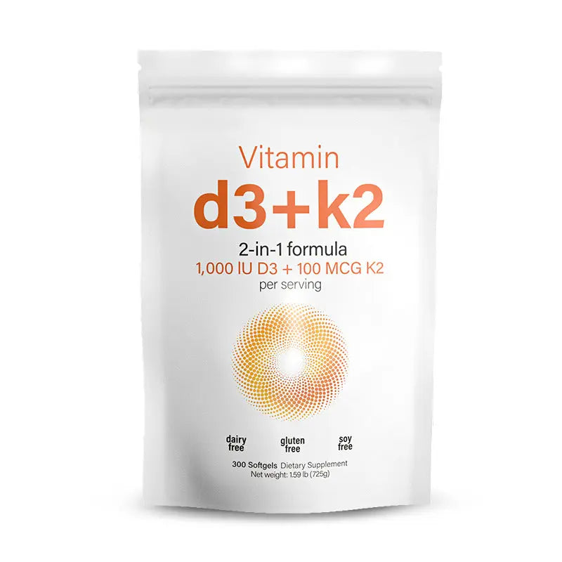 Cápsulas blandas de vitamina D3+K2 eprolo