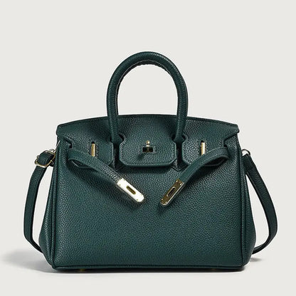 Bolsos de mano de cuero Pu para mujer, bolsos de mano veganos con asa superior, bolsos clásicos femeninos de lujo eprolo
