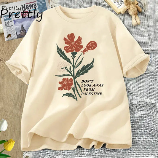No apartes la vista de las camisetas con diseño de flores eprolo
