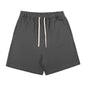 Pantalones cortos casuales de punto de algodón grueso para hombre Skinluminova