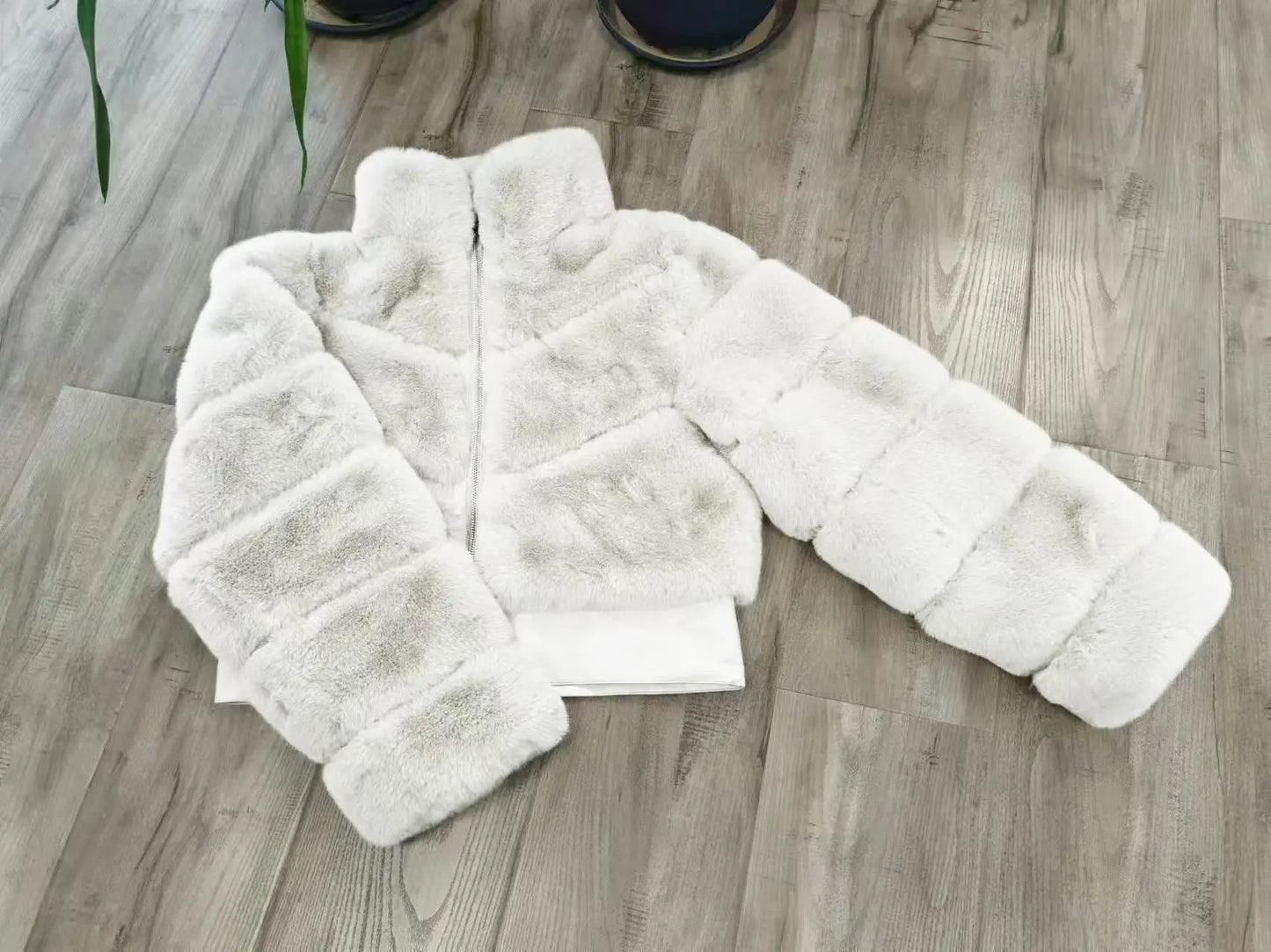Chaqueta de estilo europeo y americano, estilo corto, cuello alto, empalme, chaqueta de manga larga, ropa de mujer eprolo