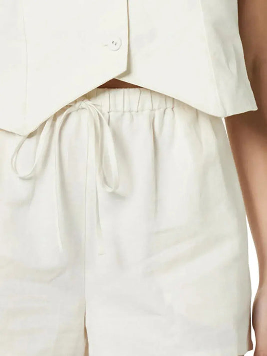 Ropa de mujer de moda temperamento versátil conjunto de camiseta sin mangas para mujeres eprolo