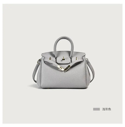 Bolsos de mano de cuero Pu para mujer, bolsos de mano veganos con asa superior, bolsos clásicos femeninos de lujo eprolo
