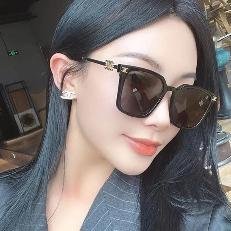 Nuevas gafas de sol cuadradas para mujer con protección UV avanzada y gafas de sol para fotografía de celebridades de Internet eprolo