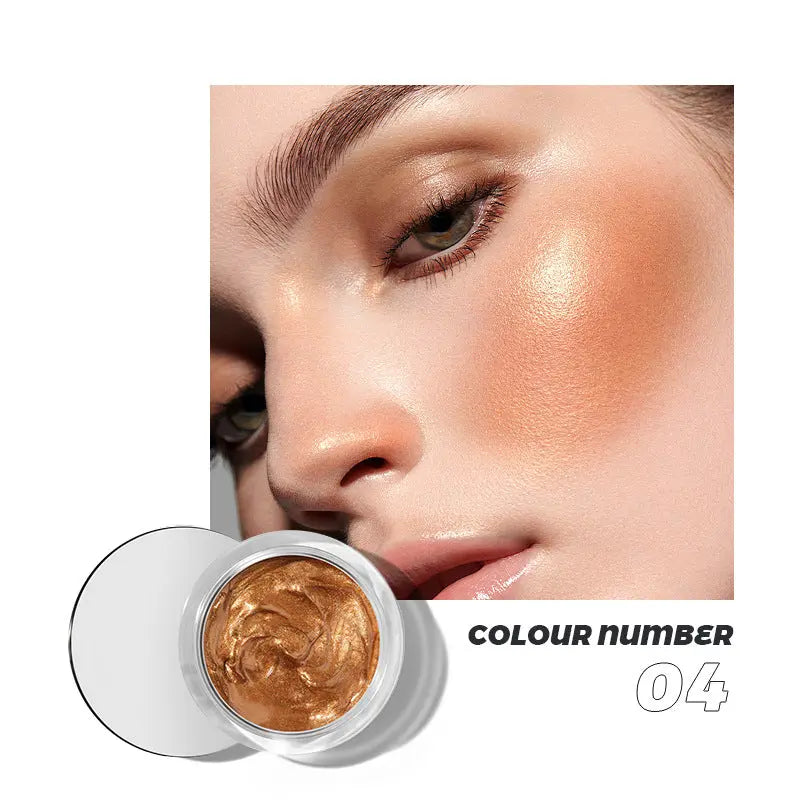 Pudaier Rubor Líquido y Sombra 2 en 1 – 10 Colores Brillantes eprolo