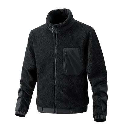 Chaqueta de Cuello Alto para Hombre – Extragrande y con Bolsillos eprolo