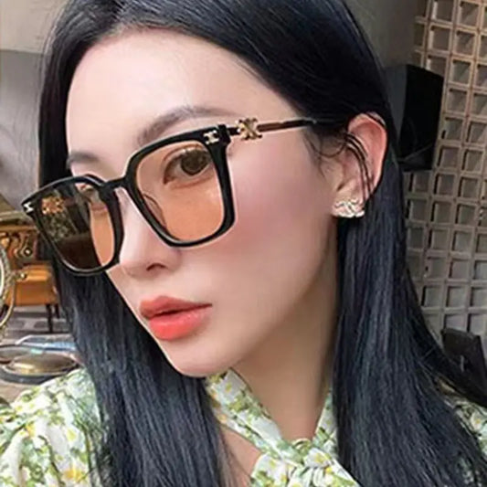 Nuevas gafas de sol cuadradas para mujer con protección UV avanzada y gafas de sol para fotografía de celebridades de Internet eprolo