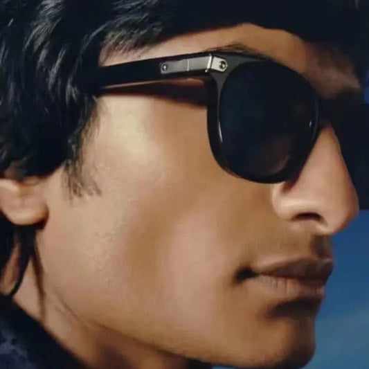 Gafas de sol retro con montura redonda para hombre, novedad en fotografía callejera con protección solar, gafas de sol personalizadas y de moda eprolo