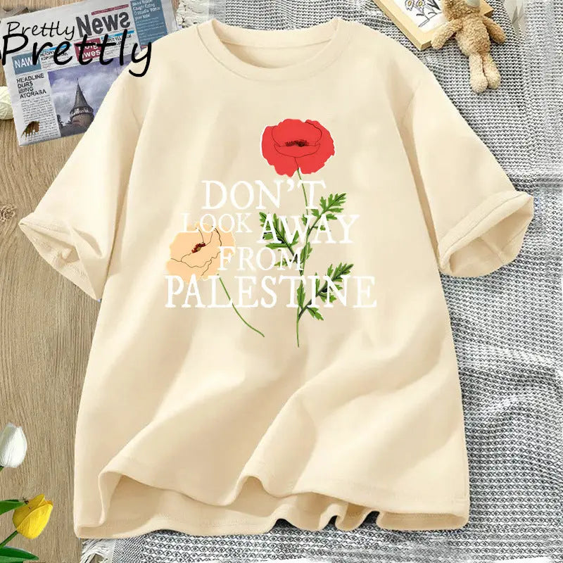 No apartes la vista de las camisetas con diseño de flores eprolo